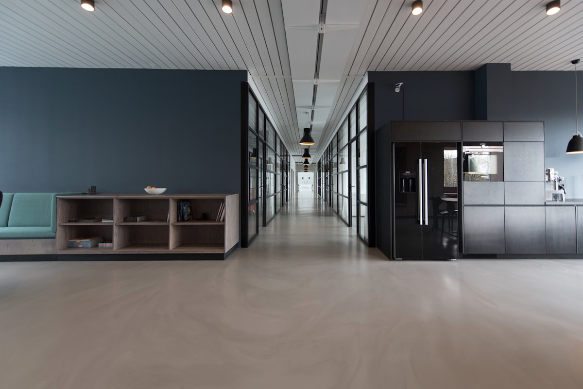 Showroom and reception space — placeholder facility photo