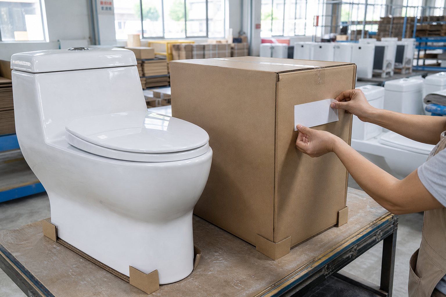 Private-label toilet packing for OEM programs