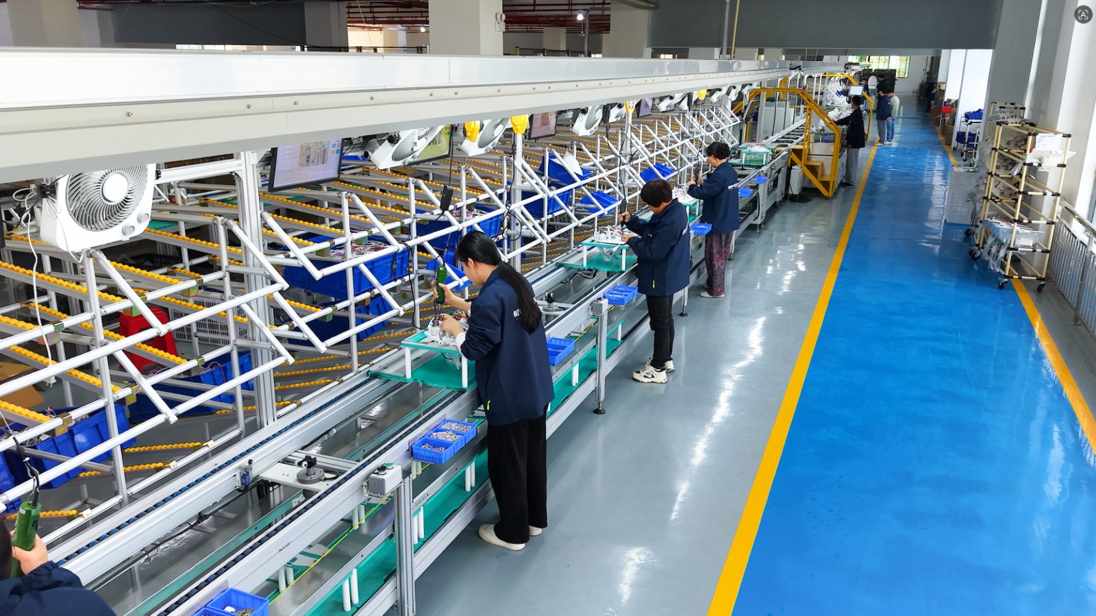 Export packing and carton staging before container loading=